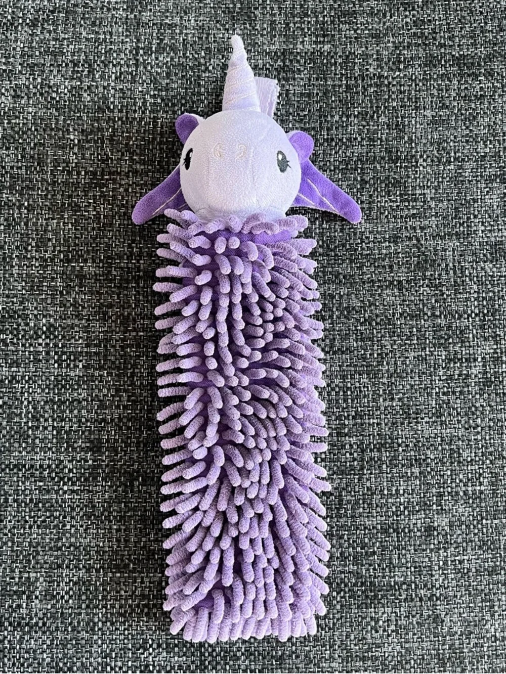 Norwex Kids Purple Unicorn Pet to Dry Hand Towel